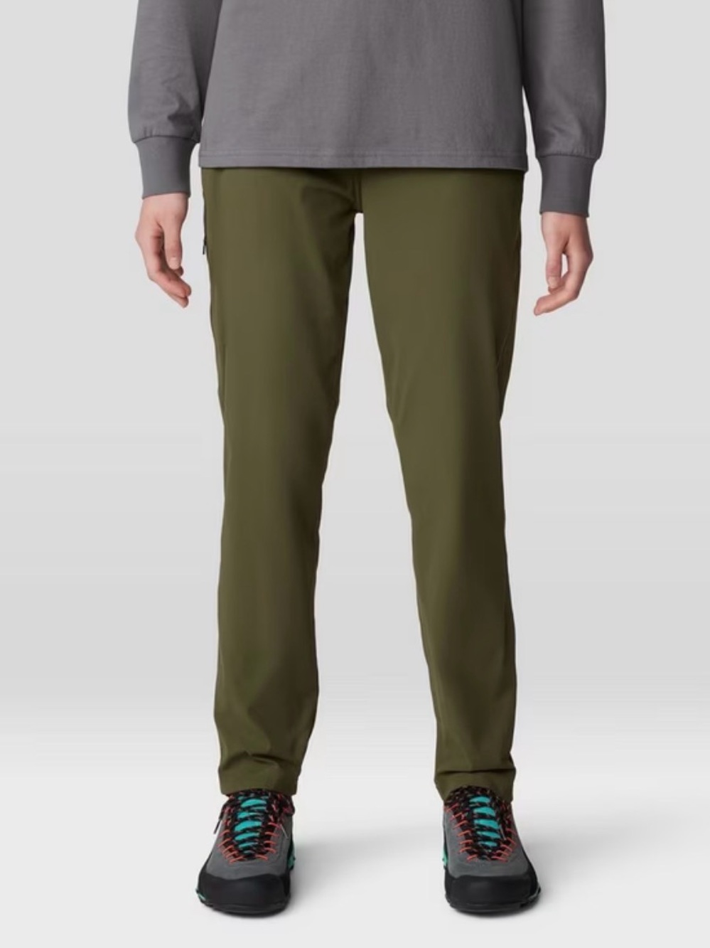 Mountain Hardwear Dynama Ankle Pant in Dark Pine Size XL Hiking
